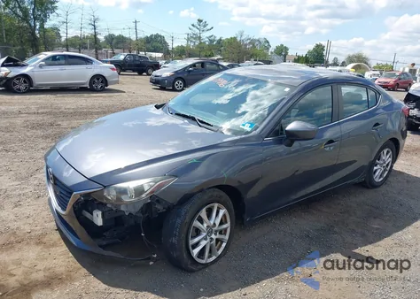 2014 Mazda Mazda3 I Touring z USA, uszkodzony, nr VIN JM1BM1V72E1136091